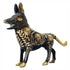 Brass Showpiece Dog Statue 0.438kg